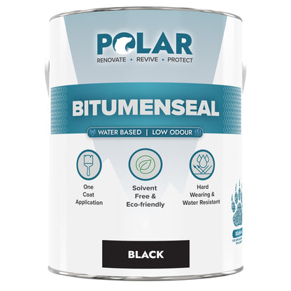 Polar BitumenSeal | One-Coat Waterproof Roof & Gutter Sealant Paint