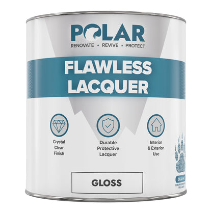 Polar Flawless Clear Lacquer | Durable Protective Acrylic Topcoat