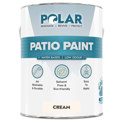 Polar Patio Paint | Durable Outdoor Floor Paint for Concrete & Paving