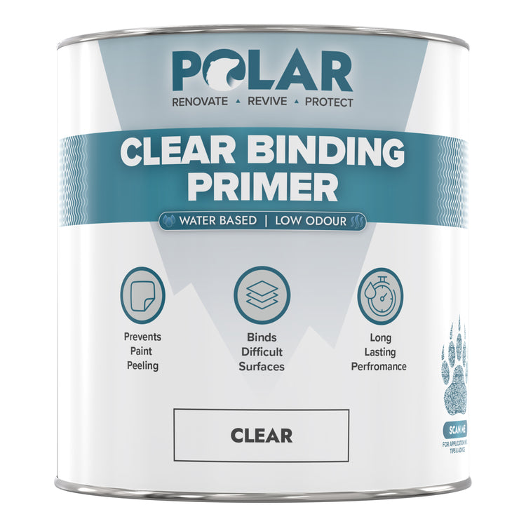 Clear binding primer
