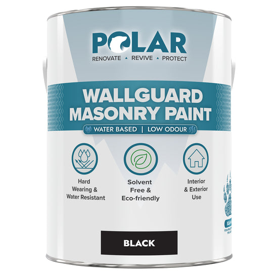 Polar WallGuard Exterior Paint | Heavy-Duty Masonry Paint for Exterior Walls