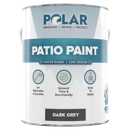 Polar Patio Paint | Durable Outdoor Floor Paint for Concrete & Paving
